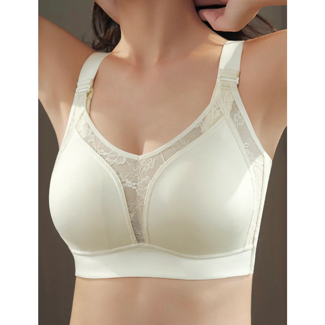 Annette Adjustable Minimizer Bra with Lace Design & True-Fit Support Up to 40I - Image 4