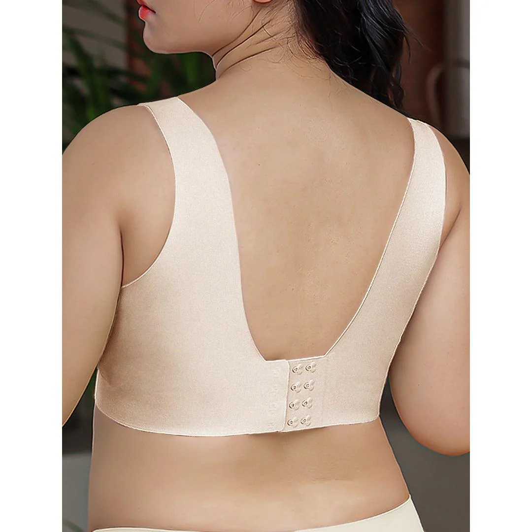 Helena Scalloped Design Natural Uplift Adjustment Bra For Cup DDD-I - Image 2