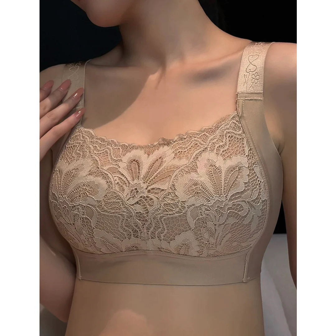 Ramona Full-Coverage Lace Bra with True-Fit Support & Breathable Comfort Up to 48I - Image 3