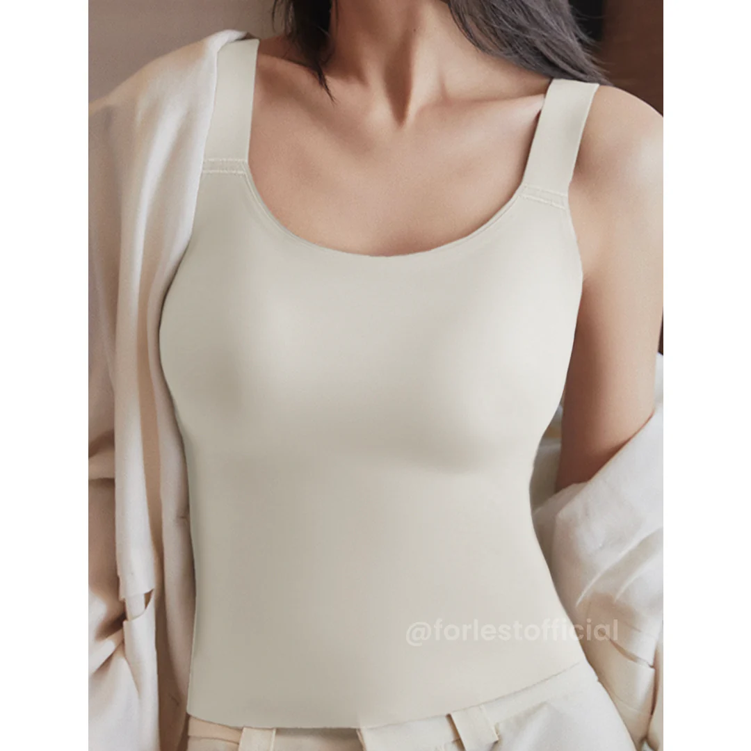 Veronica 2.0 Seamless Tank with Wide Adjustable Straps Supports J Cup - Image 4